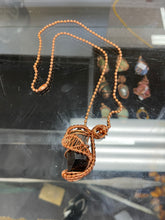 Load image into Gallery viewer, Smokey Quartz Crystal Copper necklace