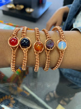 Load image into Gallery viewer, Goddess Crystal Copper bracelet