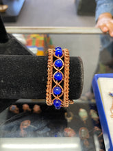 Load image into Gallery viewer, Divine 9 Crystal Copper bracelet