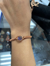 Load image into Gallery viewer, Goddess Crystal Copper bracelet