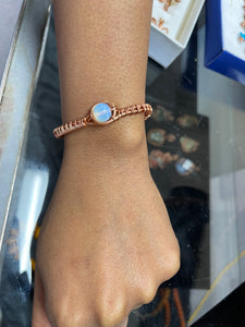 Goddess Crystal Copper bracelet