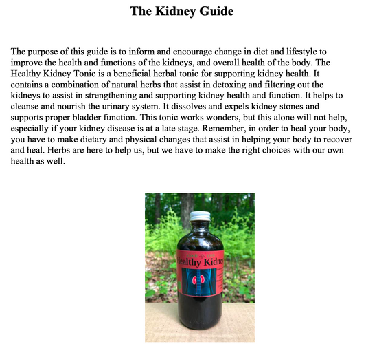 Healthy Kidney Guide pdf