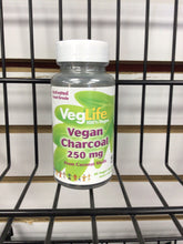 Load image into Gallery viewer, Vegan Charcoal 250mg from Coconut shells