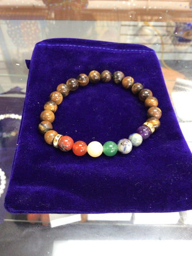 Tiger’s Eye Chakra Bracelet
