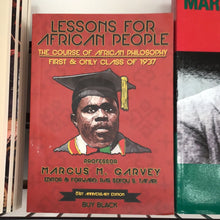 Load image into Gallery viewer, Lessons for African people the course of African philosophy first and only class of 1937