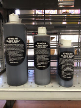 Load image into Gallery viewer, African Black Liquid Soap 100% Natural